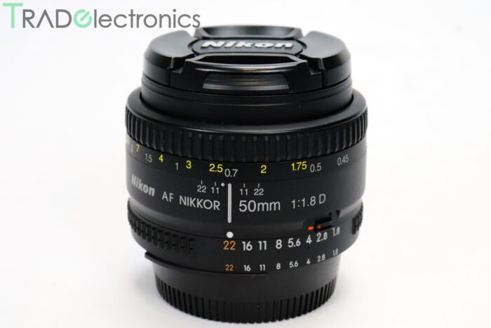 (👍Great)Nikon AF Nikkor 50mm f/1.8D Prime lens with manual aperture control - Image 2