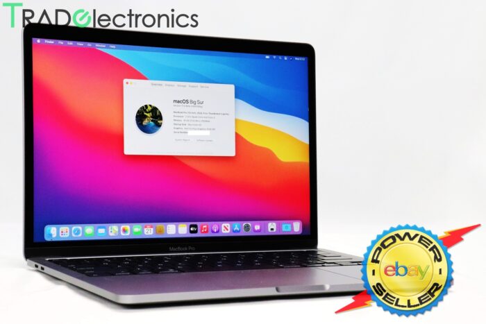 (💎A+)2020 Apple MacBook Pro 13" 4TB3 i5 2.0Ghz 16GB 1TB SSD macOS Big Sur Grey
