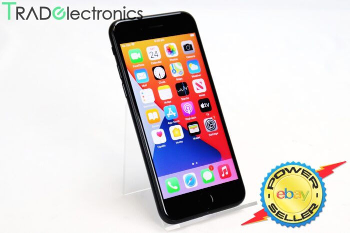 (💎A+)Apple iPhone SE 2nd Gen 2020 64GB 4.7" A2296 Black TouchID WTY to 09/2021