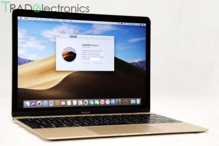 (👍A)Early2016 Apple Macbook Gold 12" Retina m3 1.1Ghz 8GB 256GB SSD A1534 - Image 2