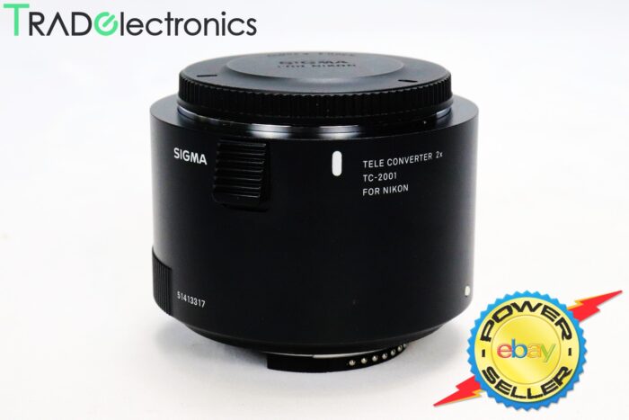 (💎A+)Sigma TC-2001 2x Teleconverter For Nikon F mount