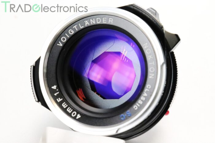(💎Mint)Voigtlander Nokton 40mm f/1.4 SC Manual Prime Lens for Leica M mount - Image 3