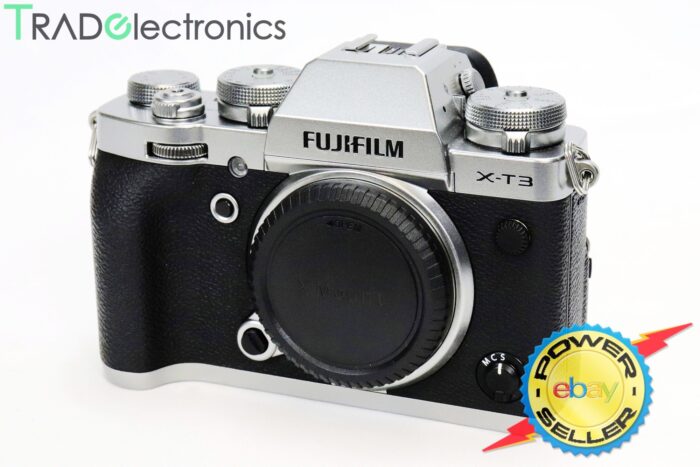 (💎Mint)FUJIFILM X-T3 Mirrorless Digital Camera(Body Only) Black w/t Flash EF-X8