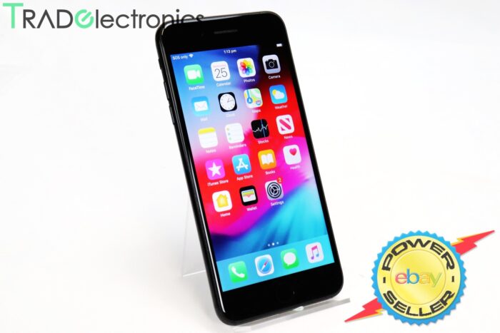 (💎A+)Apple iPhone 7 PLUS JetBlack 128GB 5.5" Retina Dual 12MP camera Touch ID