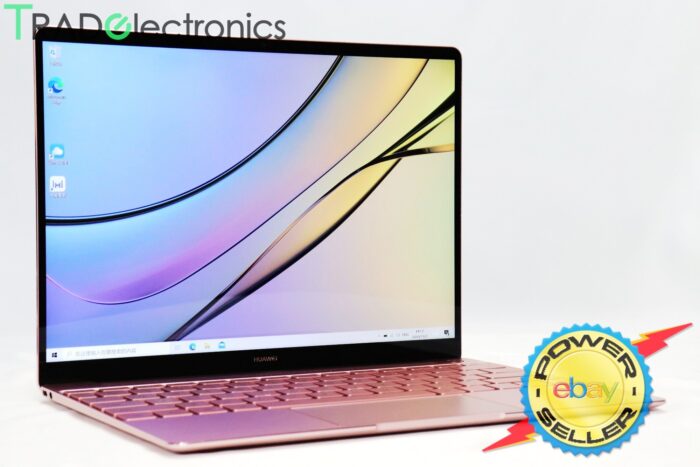 (👍A)Huawei Matebook X WT-W09 i5-7200U 8GB 256GB SSD 2K RoseGold TouchID Slim