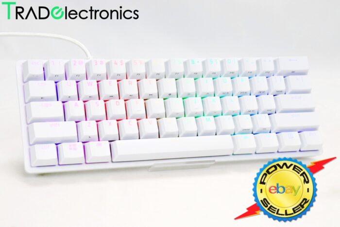 (💎A+)Razer HUNTSMAN MINI Mercury Edition Wired 60% Gaming Keyboard RGB backlit