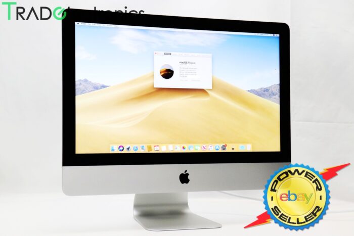 (💎A+) 2017 Apple iMac 21.5" 4K i5 3Ghz 8GB 1TB HDD RP555 Keyboard+mouse Mint