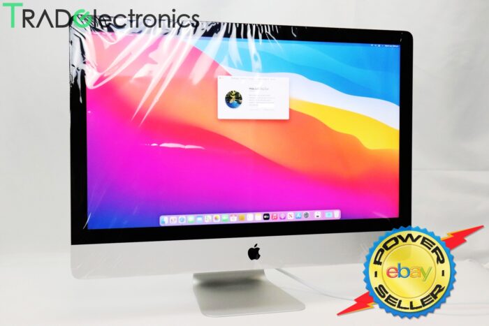(💎A+) 2020 Apple iMac 27" 5K i5 3.3Ghz 40GB 512GB SSD RP 5300 OpenBox AppleCare