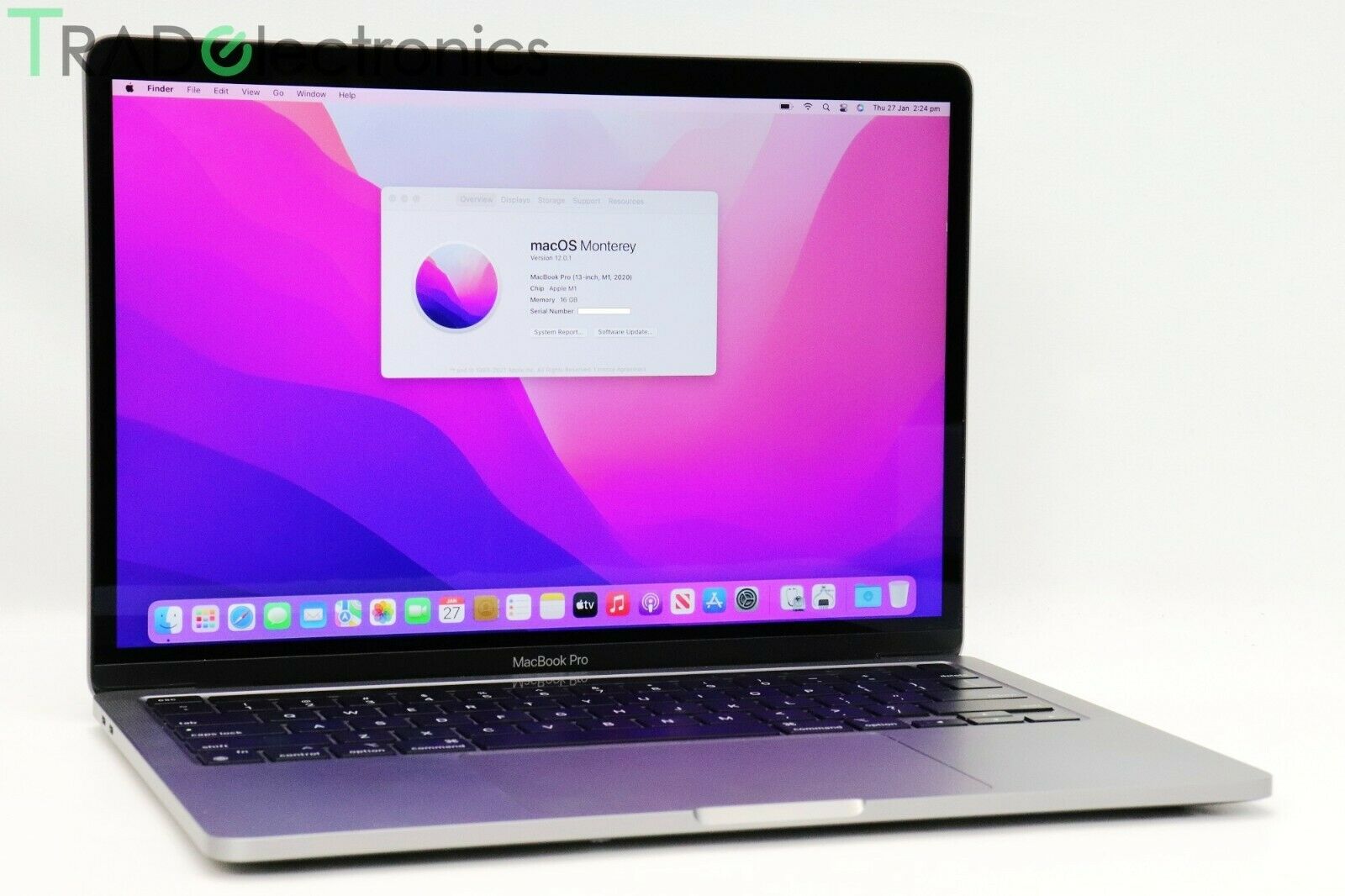 Macbook Air 2020 M1 16GB/2TB（(💎A+) 2020 Apple MacBook Pro
