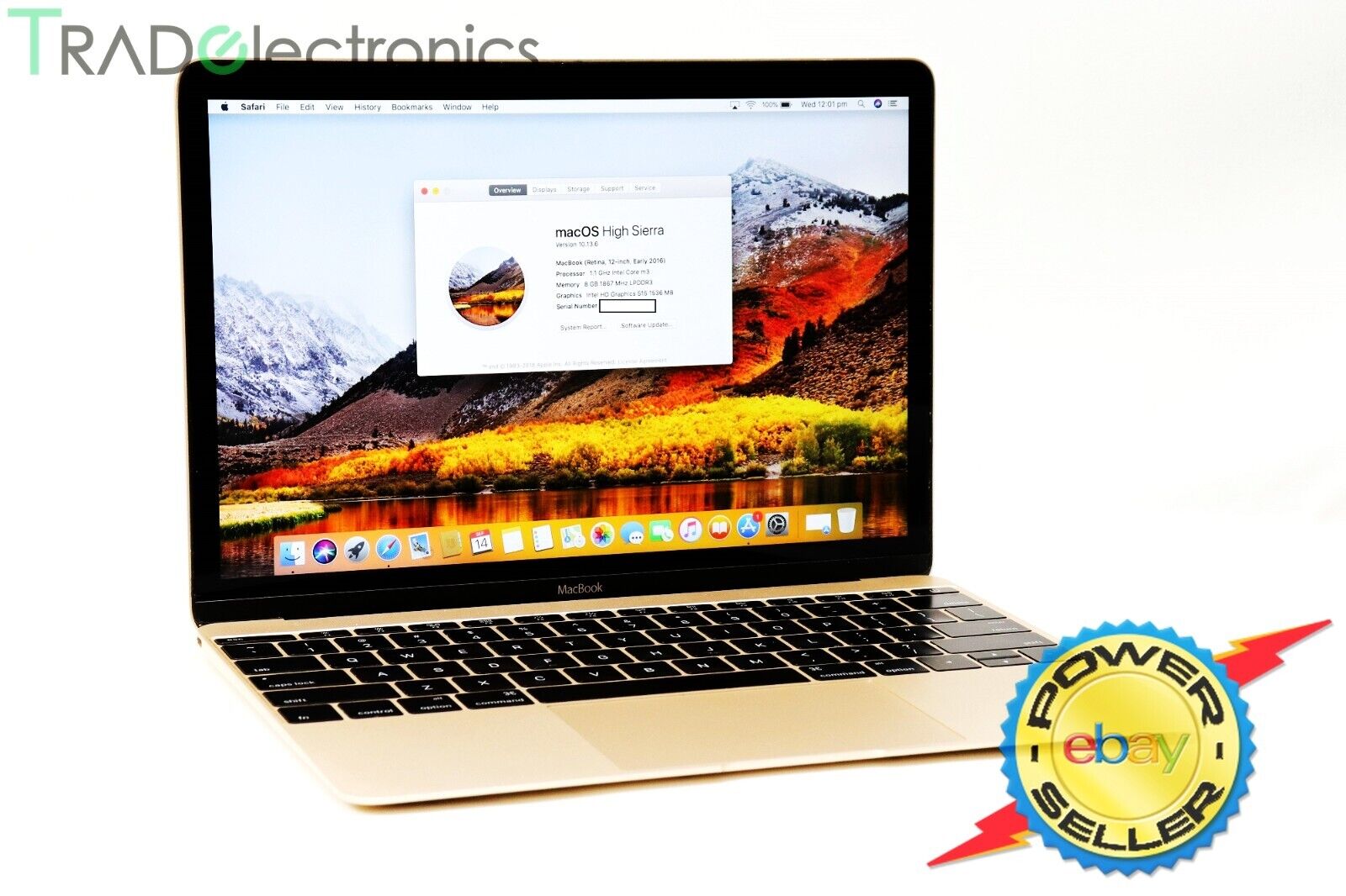 MacBook12 Early2016 m7メモリ8GB SSD500GB ファッション通販店舗