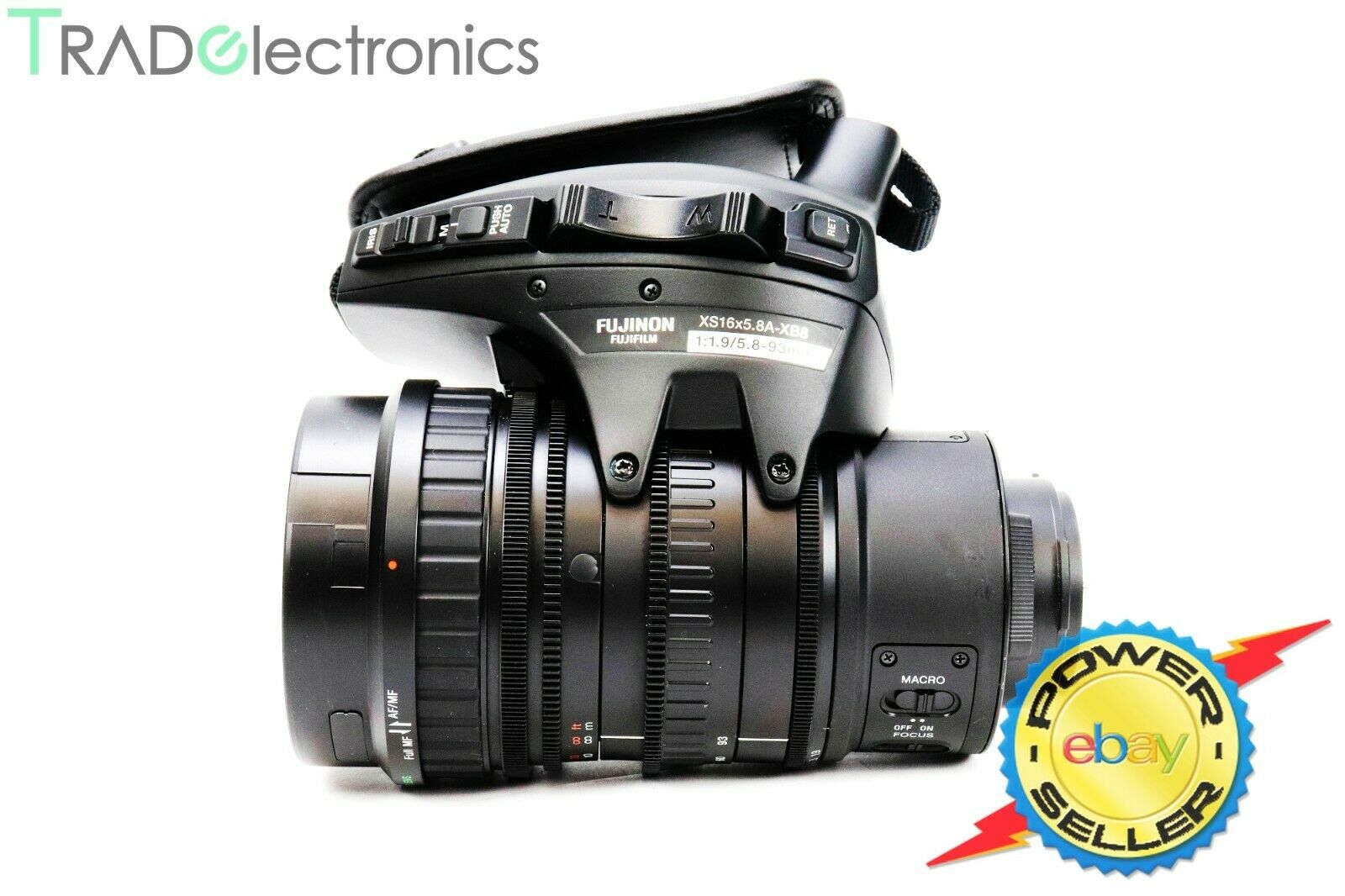 Fujinon Wide Angle Zoom Lens XS16x5.8AXB8 11.9/5.893mm Cinema Lens