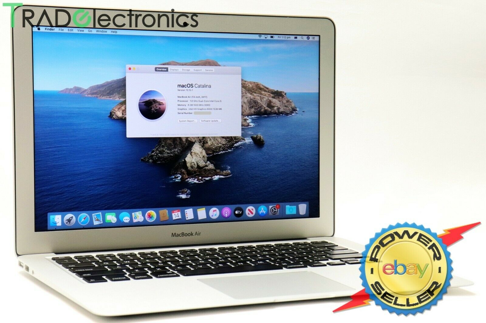 MacBook Air 13インチ [2017 /SSD 128GB] 極美品 i5 1.8 ssd mac