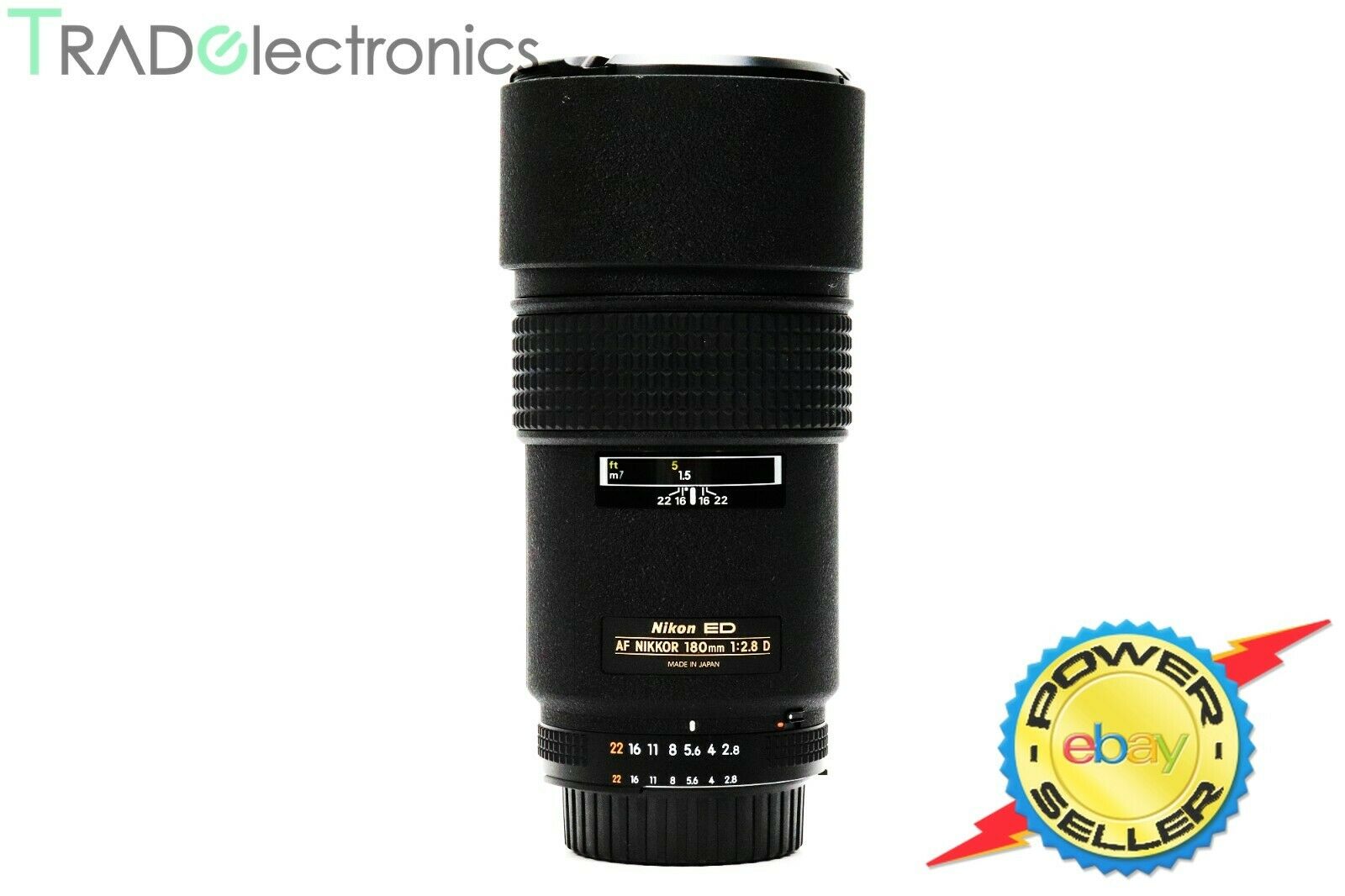 Nikon AF NIKKOR 180mm f/2.8D Telephoto lens for Nokin F Buy used lens