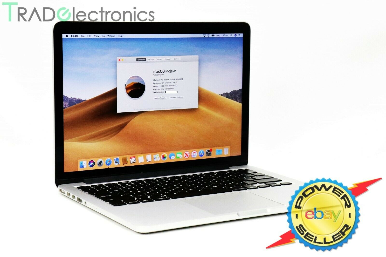 (👍A)Mid 2014 Apple MacBook Pro 13