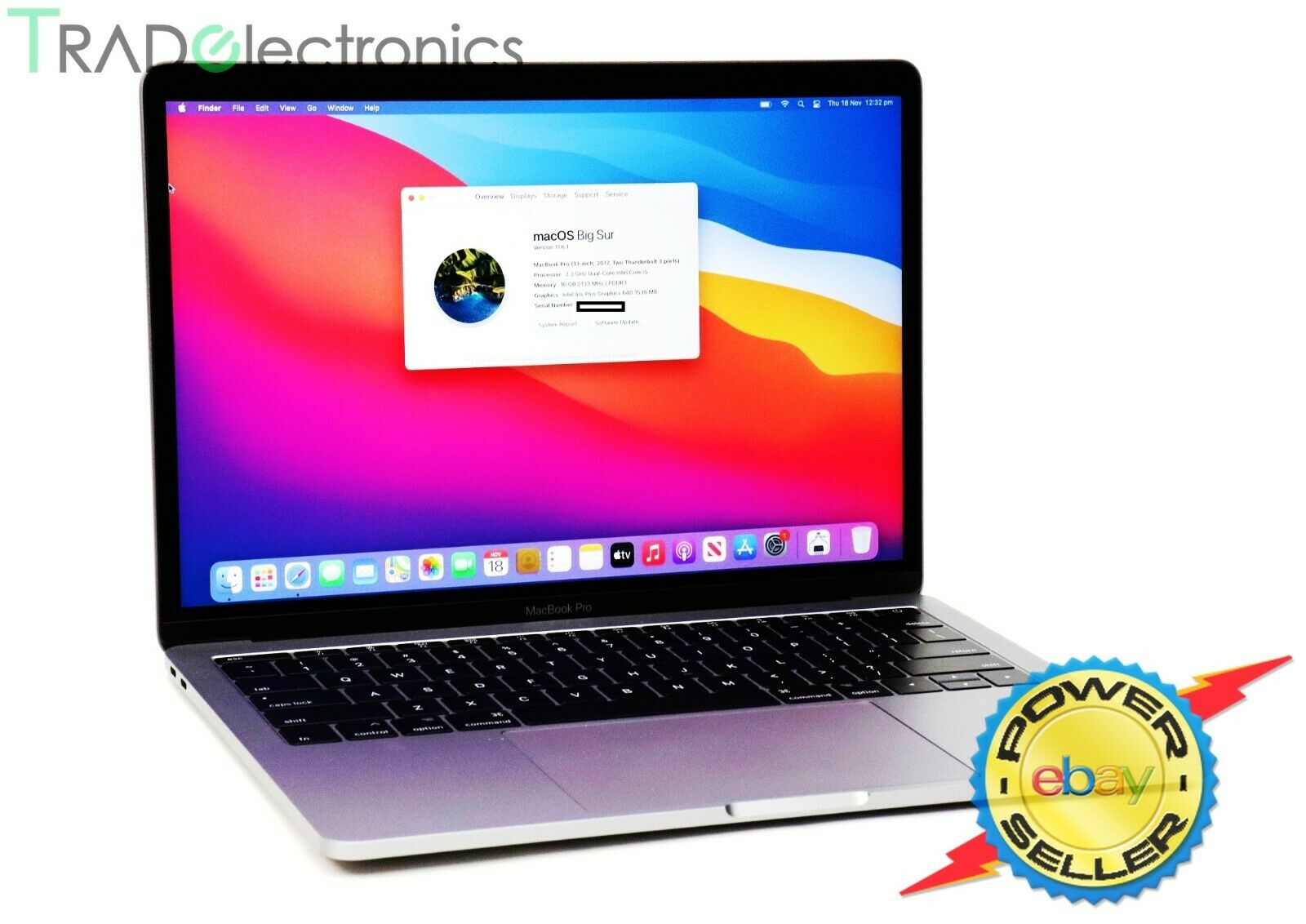 MacBook Pro A1708,13in,2017,16GB,SSD256 （MacBook Pro A1708