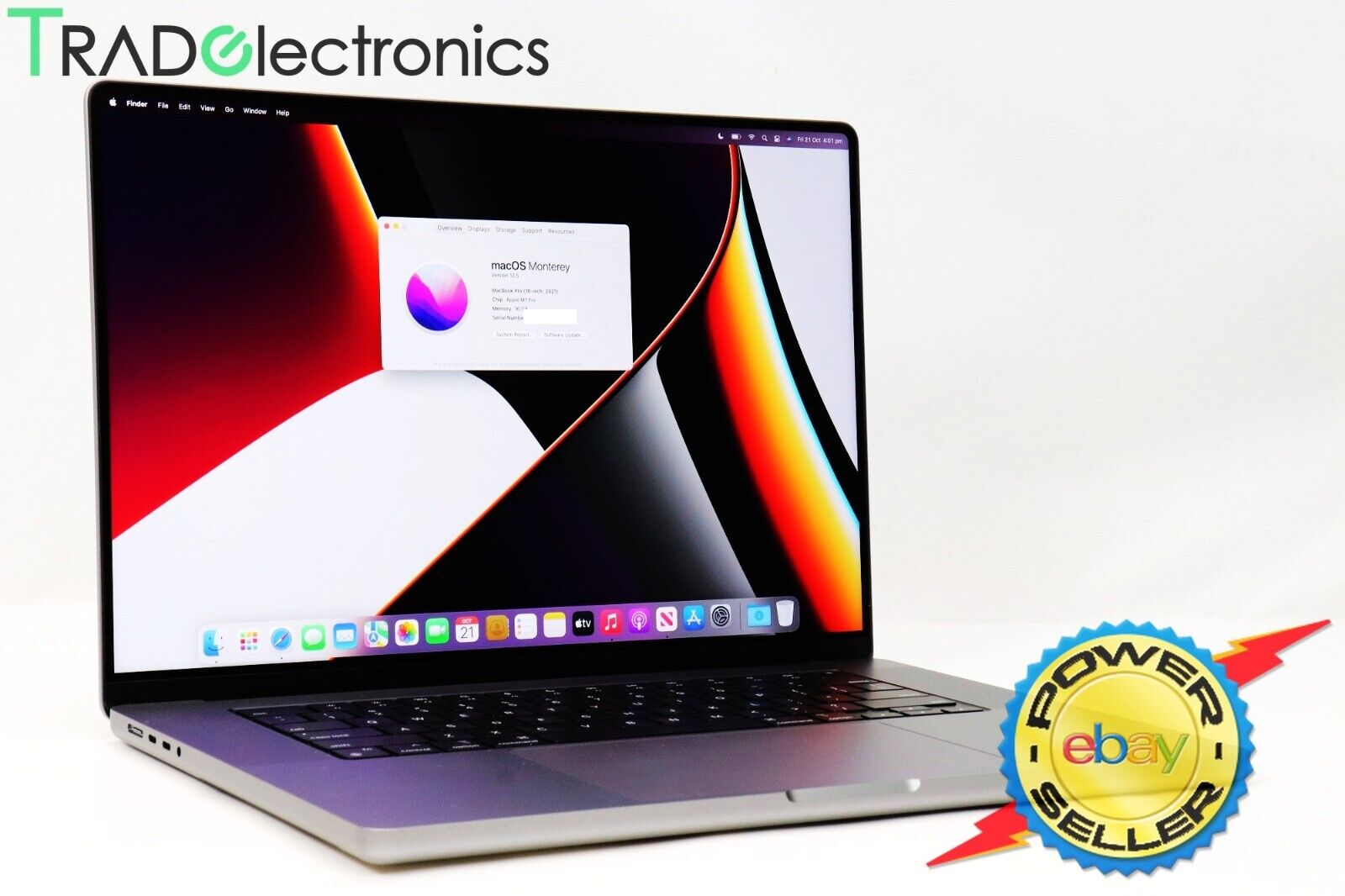 2021 Apple MacBook Pro 16" Tradelectronics Buy Sell Used MacBook