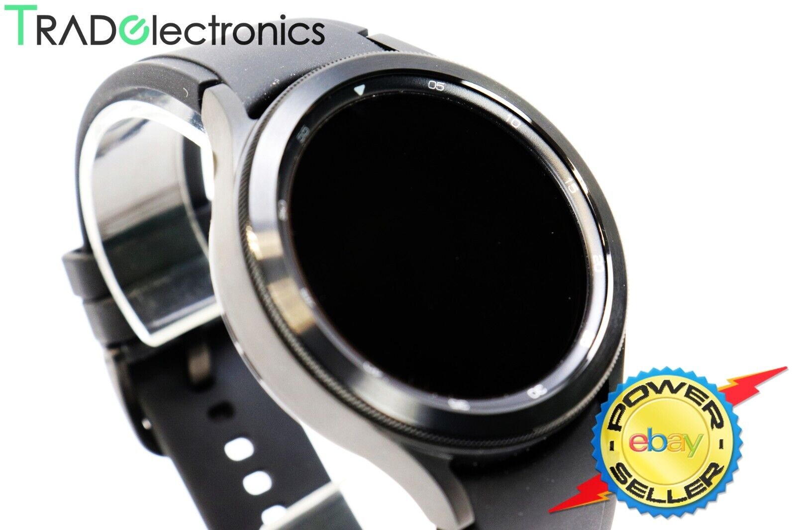 46mm Samsung Classic Tradelectronics Black Watch GPS | Galaxy 4