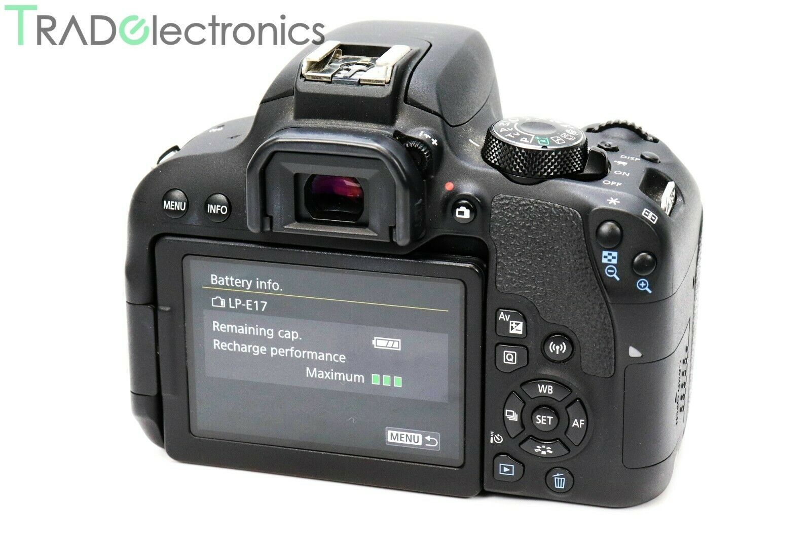 canon rebel t7i dslr