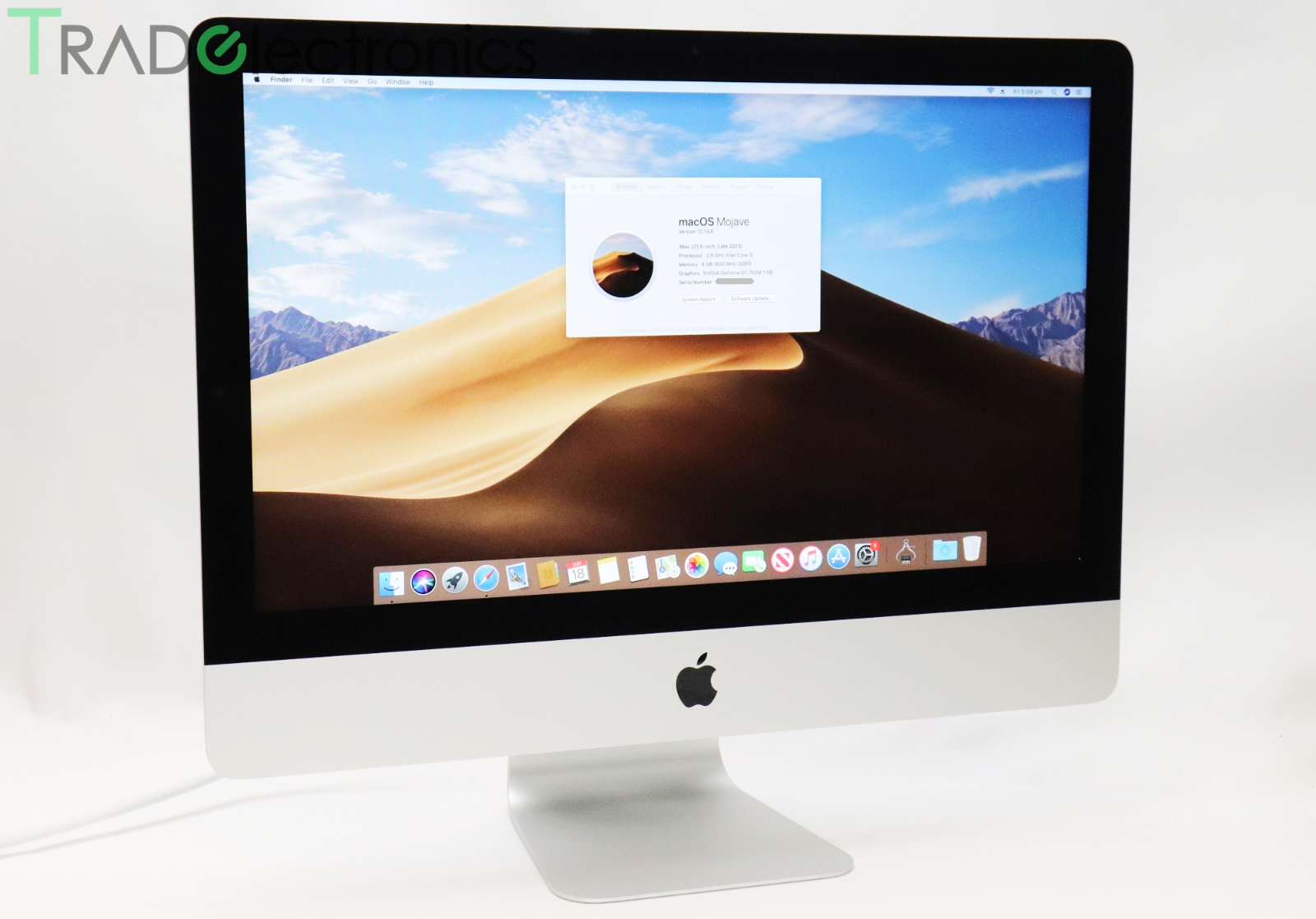 iMac 2013 メモリ8GB late 2013 1TB 21.5インチAPPLE