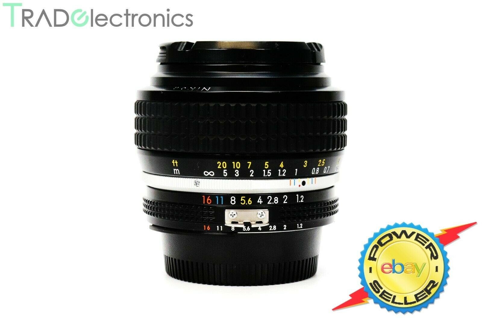 Nikon NIKKOR 50mm f/1.2 Manual Focus lens buy used lens sell used lens